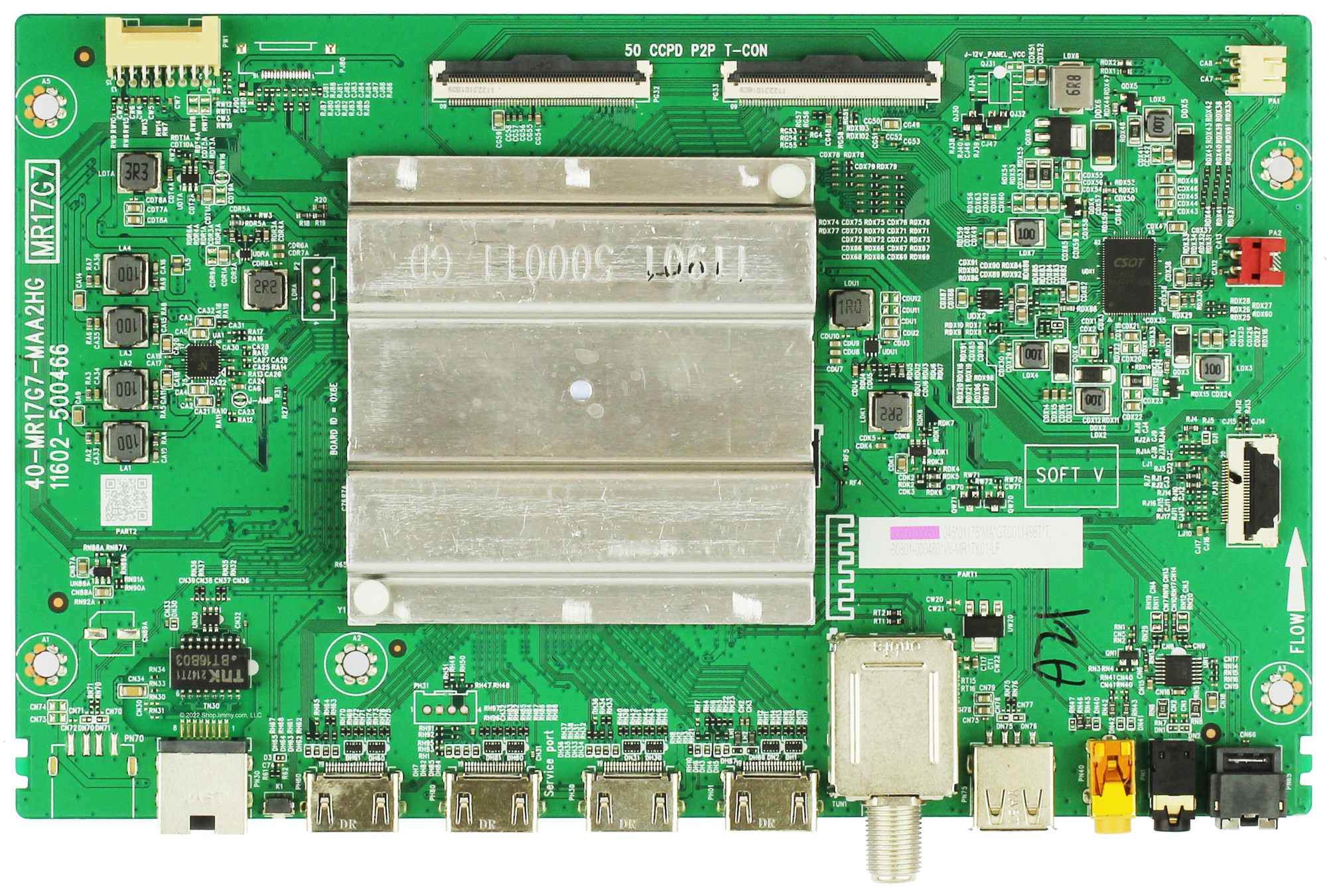 Carte Mère TCL 48FS3750 - T8-48NA1G-MA1 (Neuve, Démontée D'un écran Cassé)