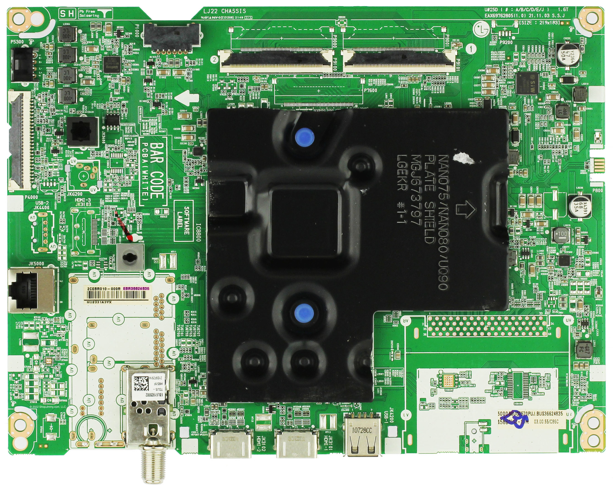 LG EBR36624835 Main Board for 50UQ7570PUJ