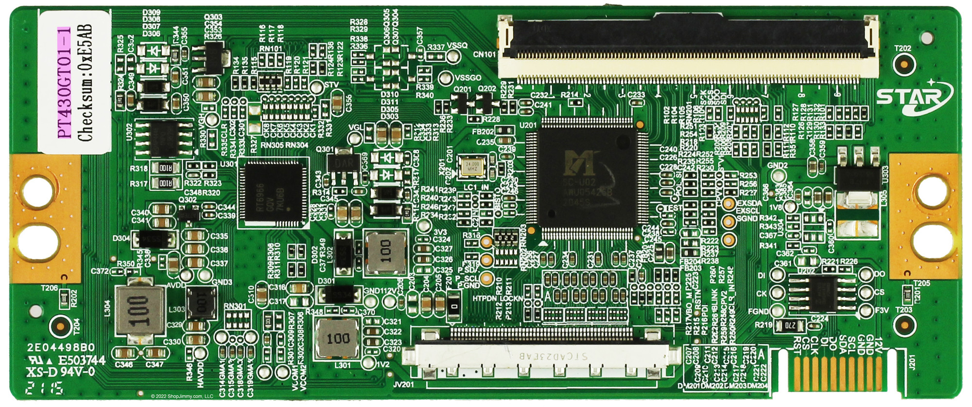 新品 正規品!!  Westinghouse PT430GT01-1 T-Con Board 財布・ケース・小物入れ