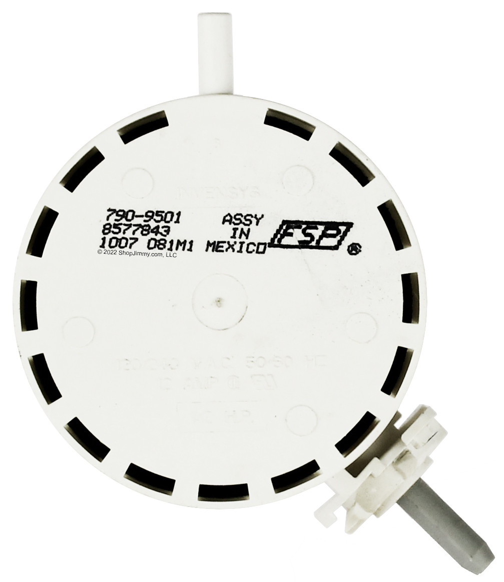 Whirlpool Washer 8577843 Water Level Pressure Switch