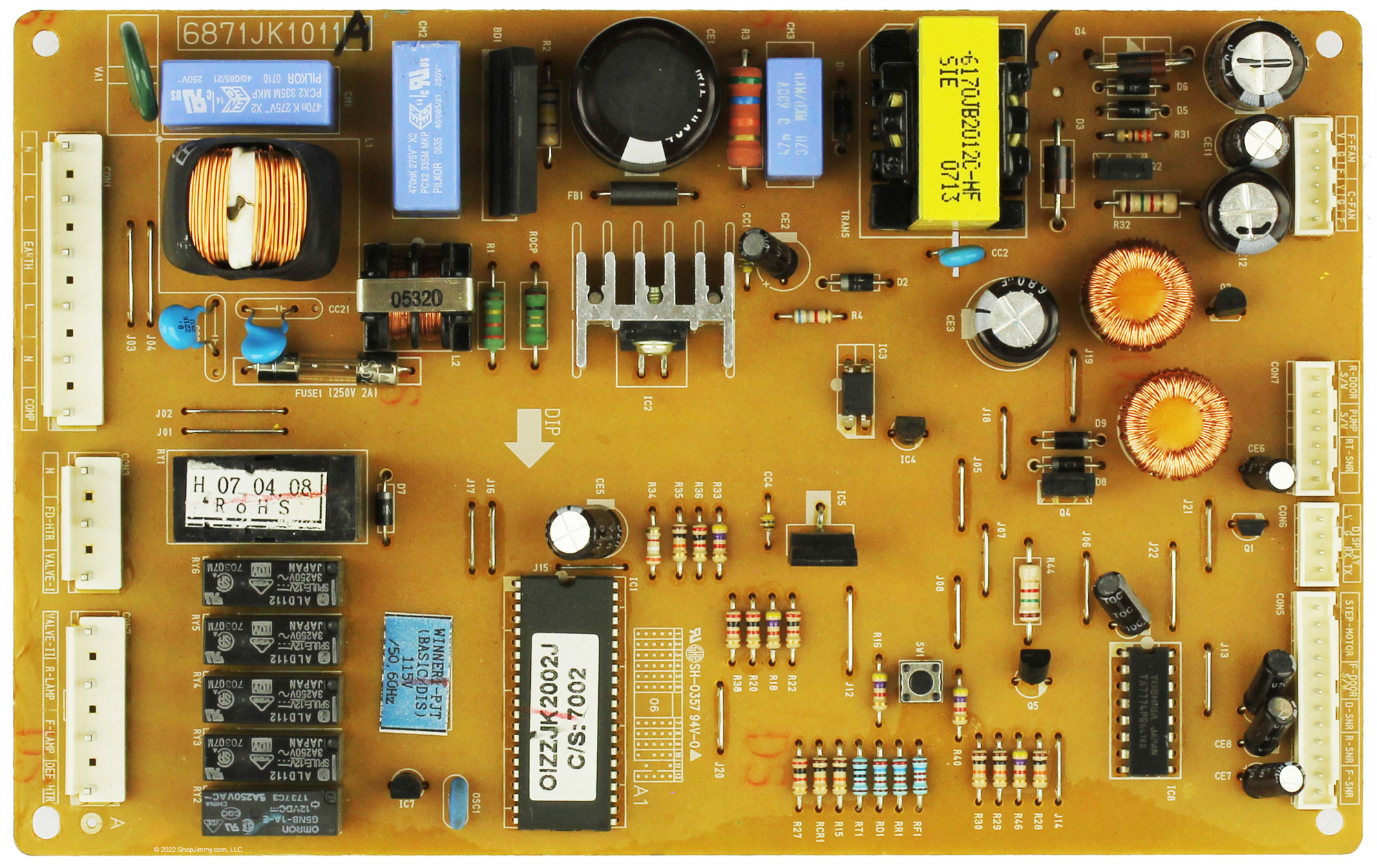 LG Refrigerator 6871JK1011A Main Board