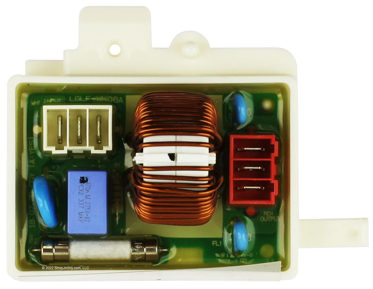 Platine Filtre Antiparasite Pour Lave-linge LG - Réf. EAM64652601 - Compatible Modèle F94841WH - Occasion