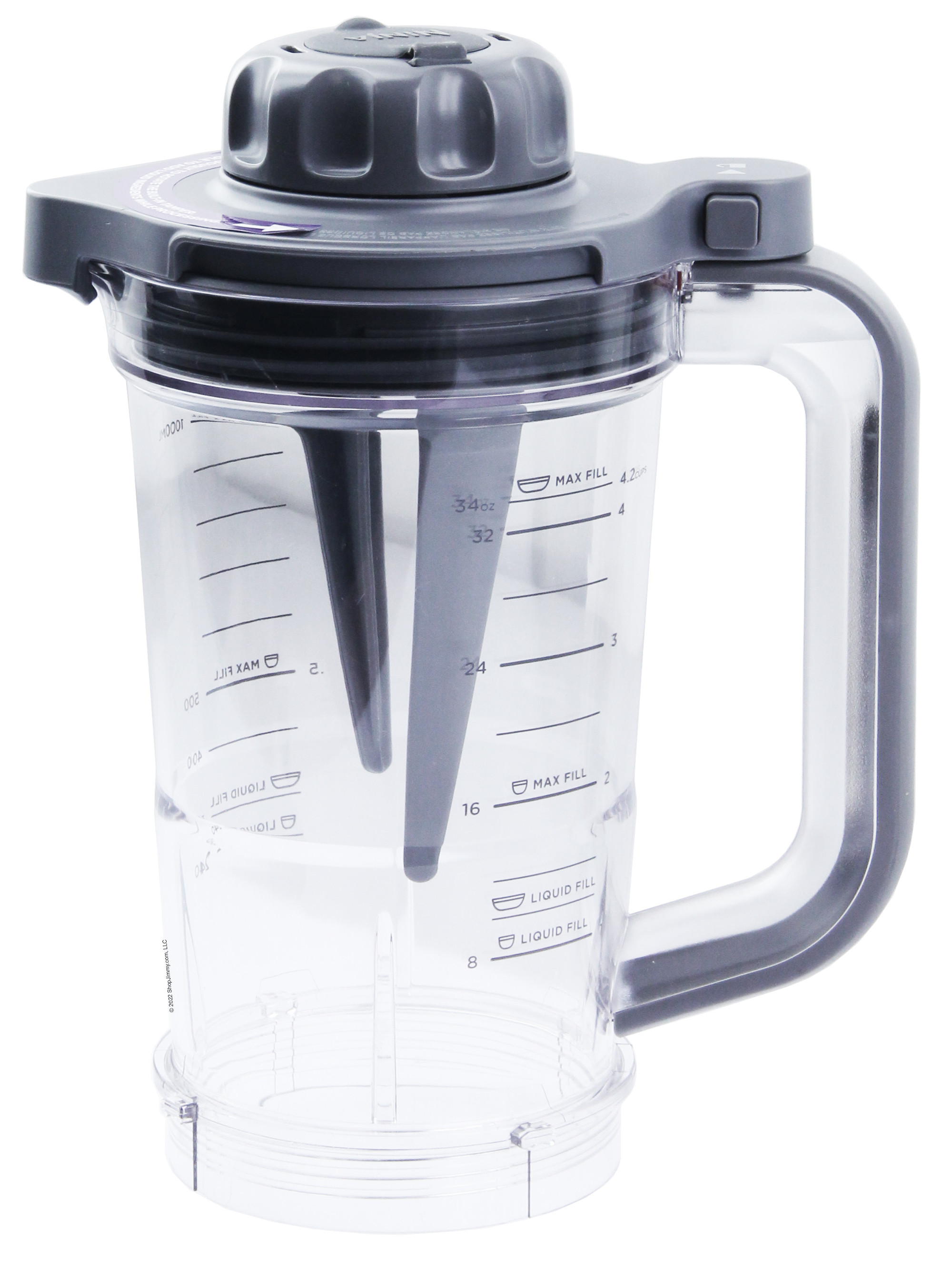 Ninja 766KKU150 34 oz. High-Speed Pitcher with 765KKU150 Lid with Twist  Tamper