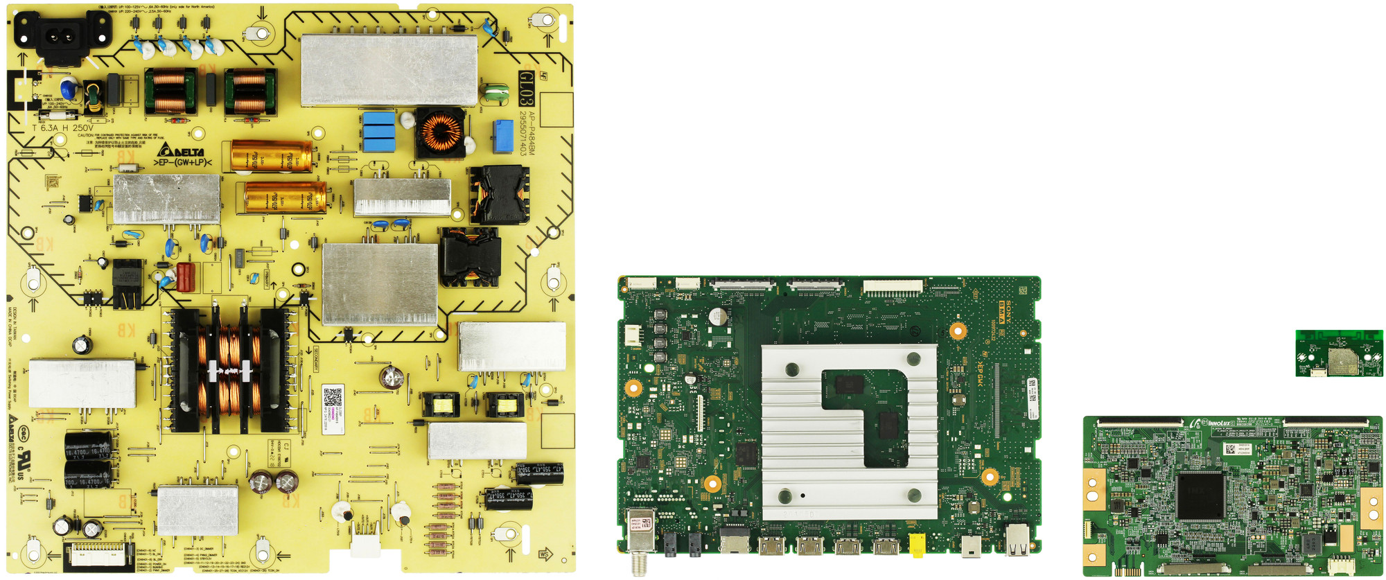 Sony KD-85X80CK Complete LED TV Repair Parts Kit