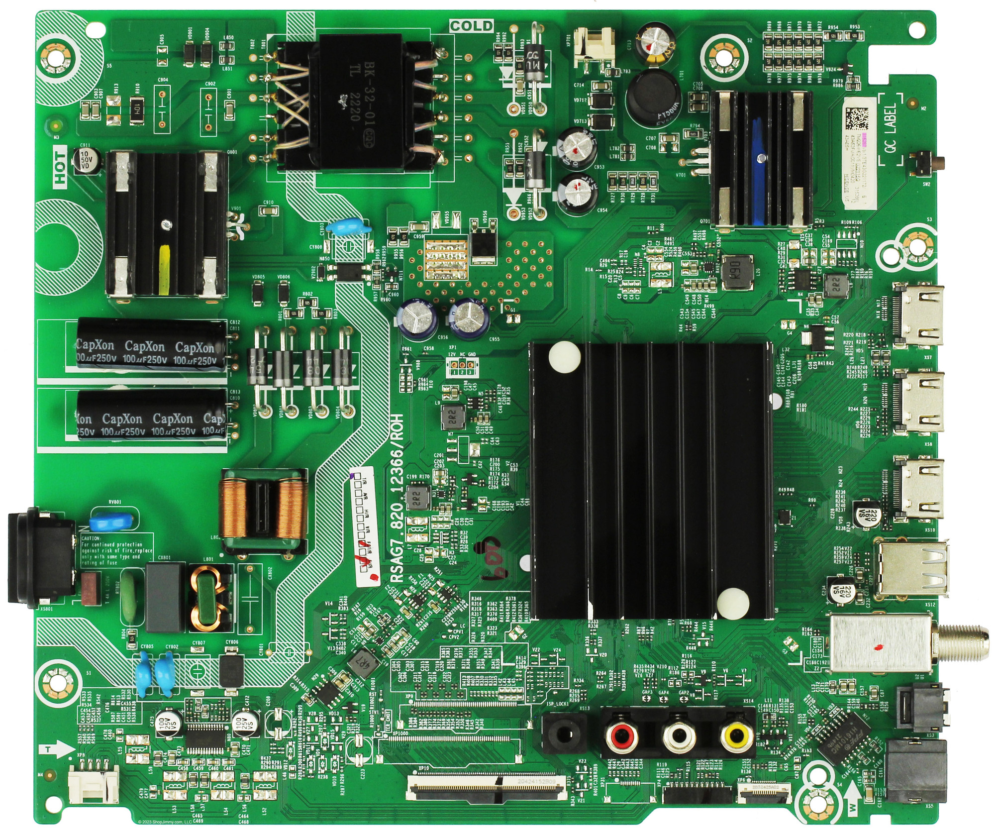 Hisense 315287 315286 Main / Power Supply Board 43A65H