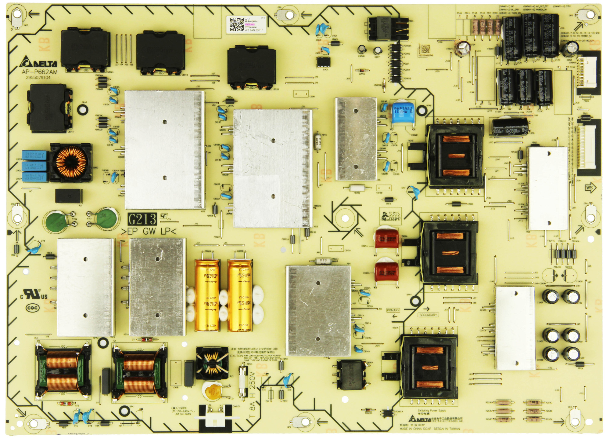 Sony 1-013-518-11 G213 Power Supply