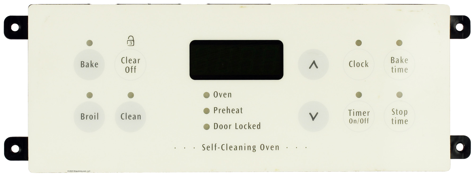 Electrolux Oven 316207507 Electronic Clock Timer, White Overlay