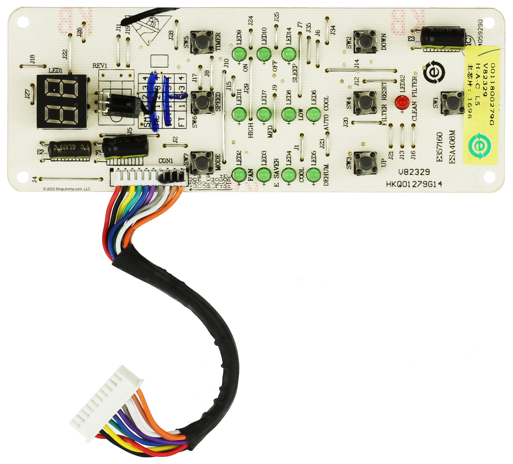Haier Air Conditioner A0011800279G Power Control Board