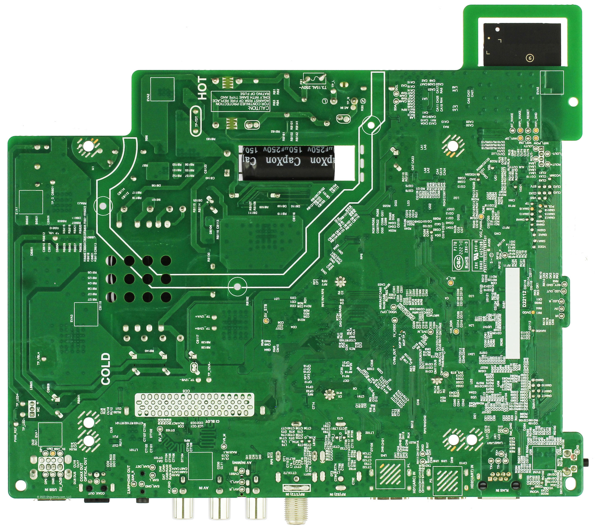 Hisense Main Board/Power Supply 220622 324417 for 43A4H
