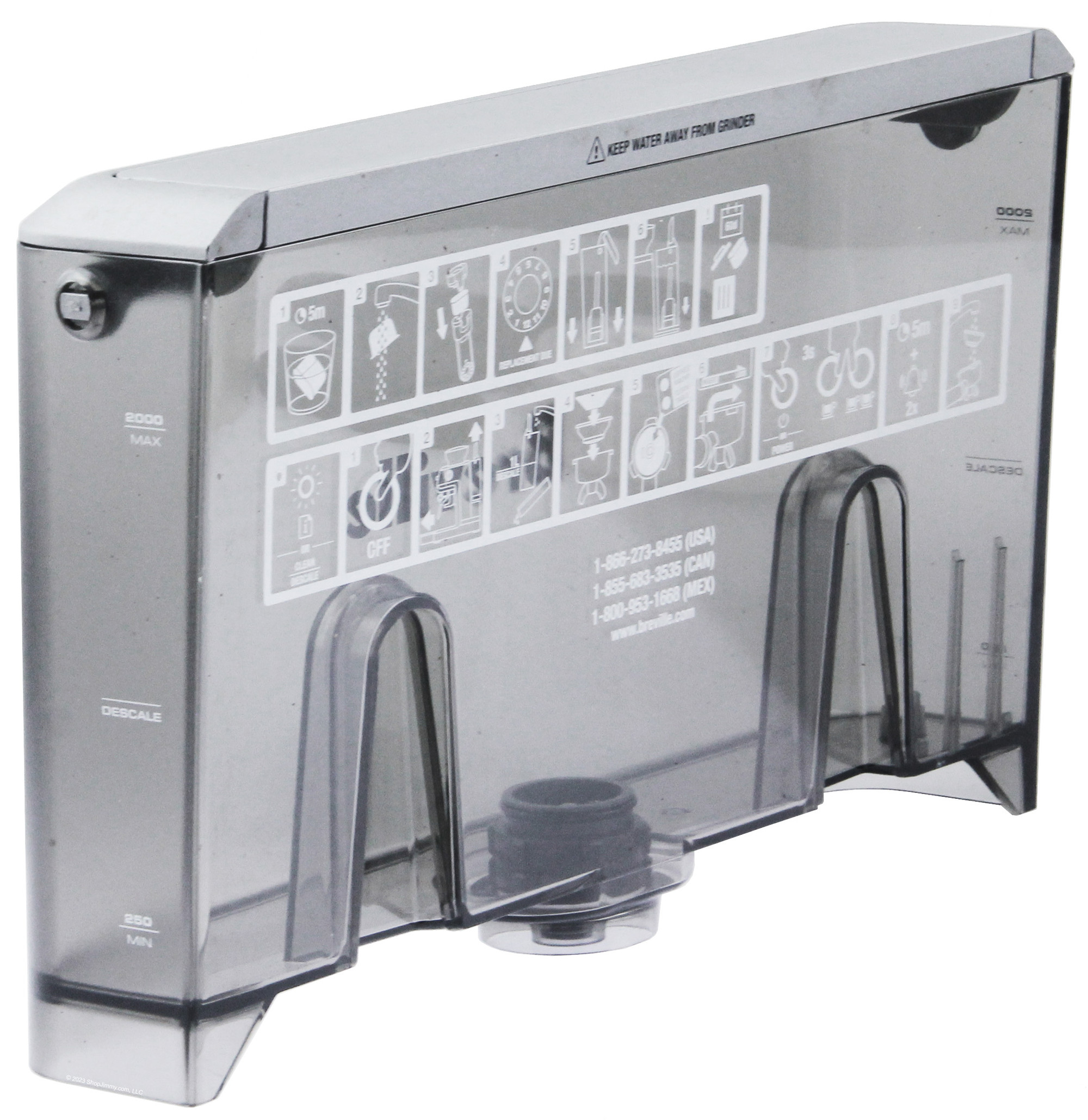 Breville Barista Express Impress SP0101740 Water Tank Brushed Stainless