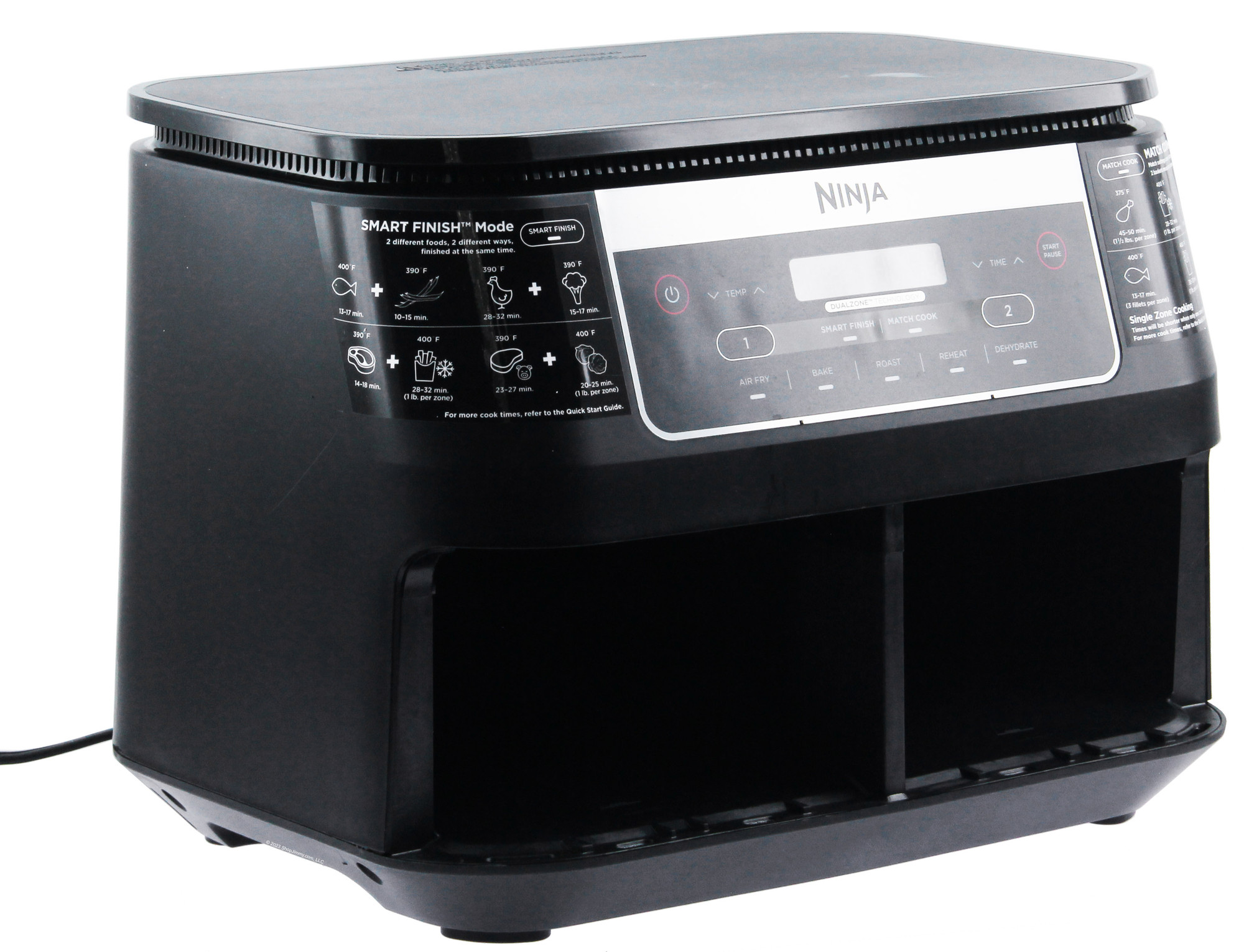 Ninja DZ090 Foodi 6 Quart 5-in-1 DualZone Air Fryer BASE ONLY (NO