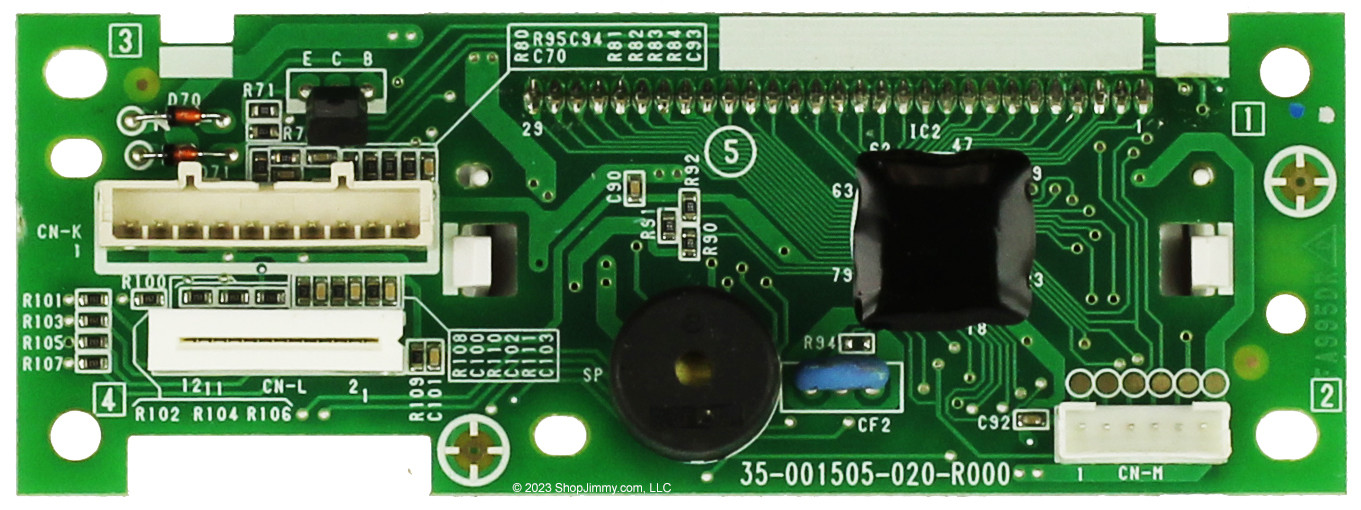 Wolf Microwave 009950013R005 35001505020R000 Display Board