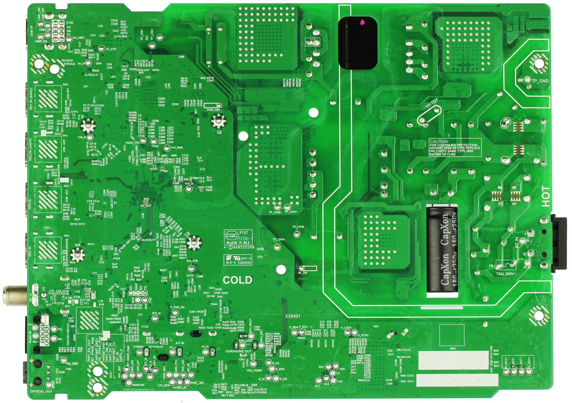 Toshiba Main Board/Power Supply 294629 for 55C350KU