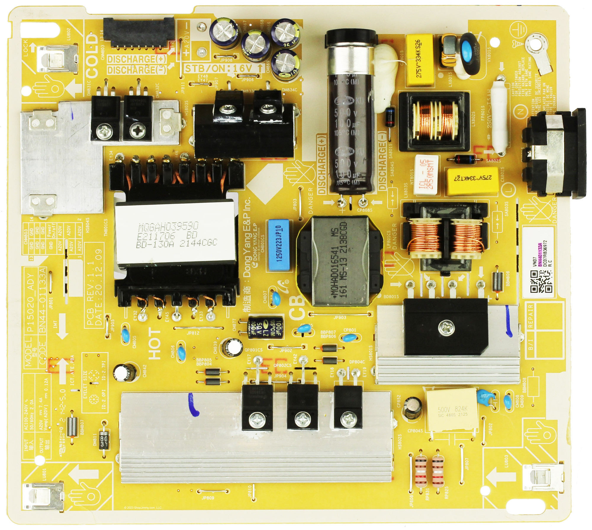 Samsung BN44-01133A Power Supply Board