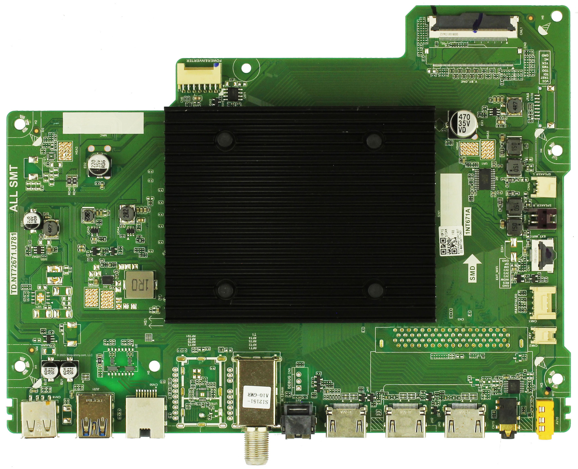 Pixel 02-NANT72671-CA01 Main Board for 70D2010