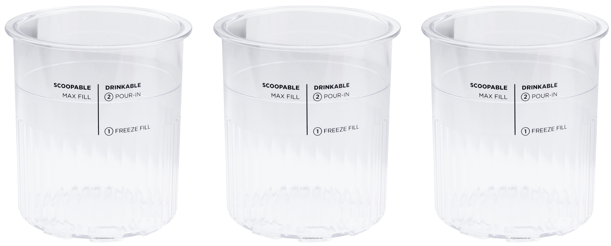 Replacement for Ninja Creami Pints and Lids - NC501, with Ninja