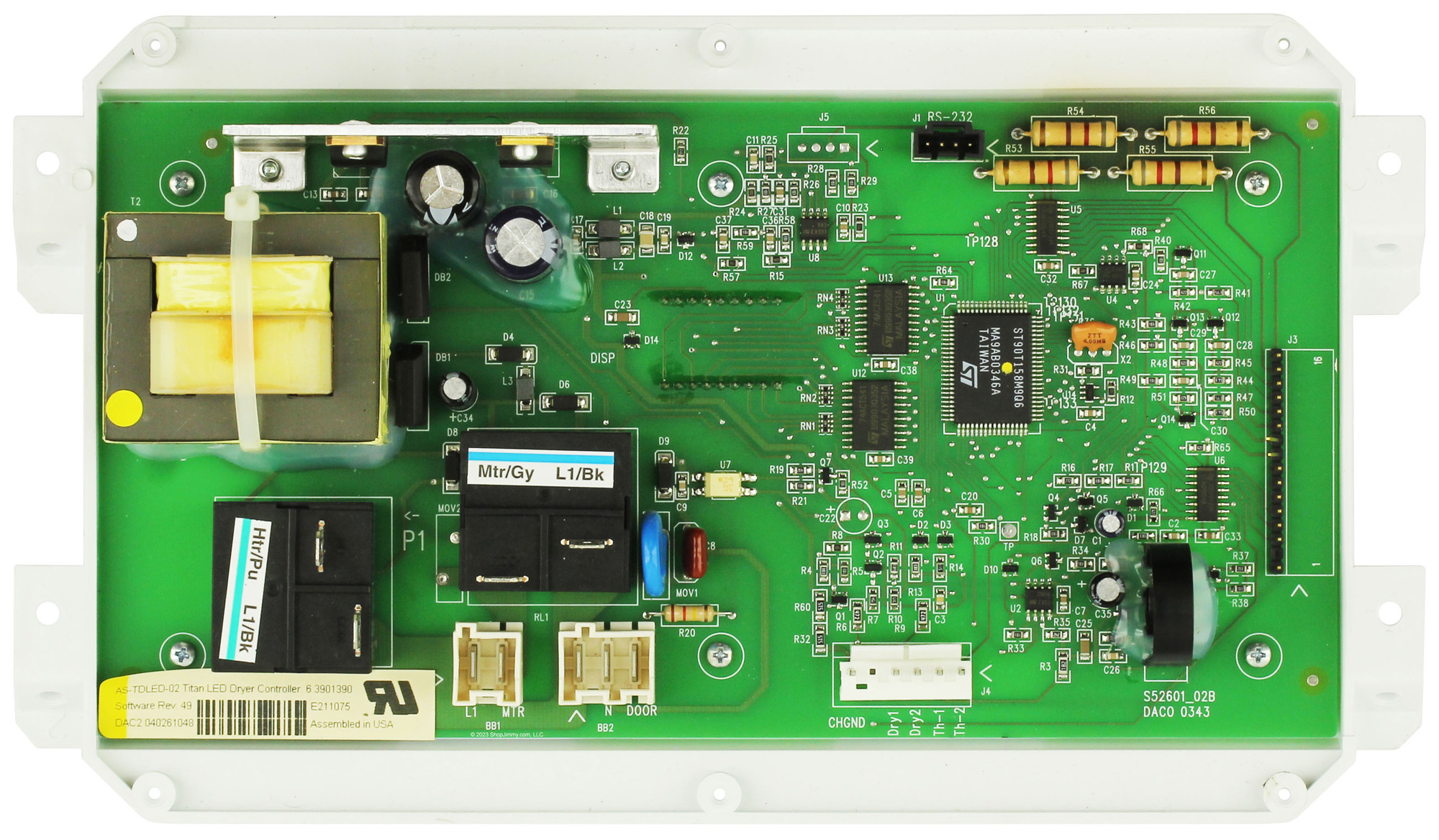 Maytag Dryer 6 3901390 Control Board