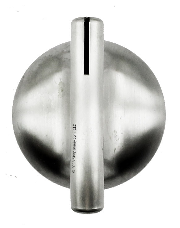 Whirlpool Range WP74008921 KIP5D08 Knob Silver