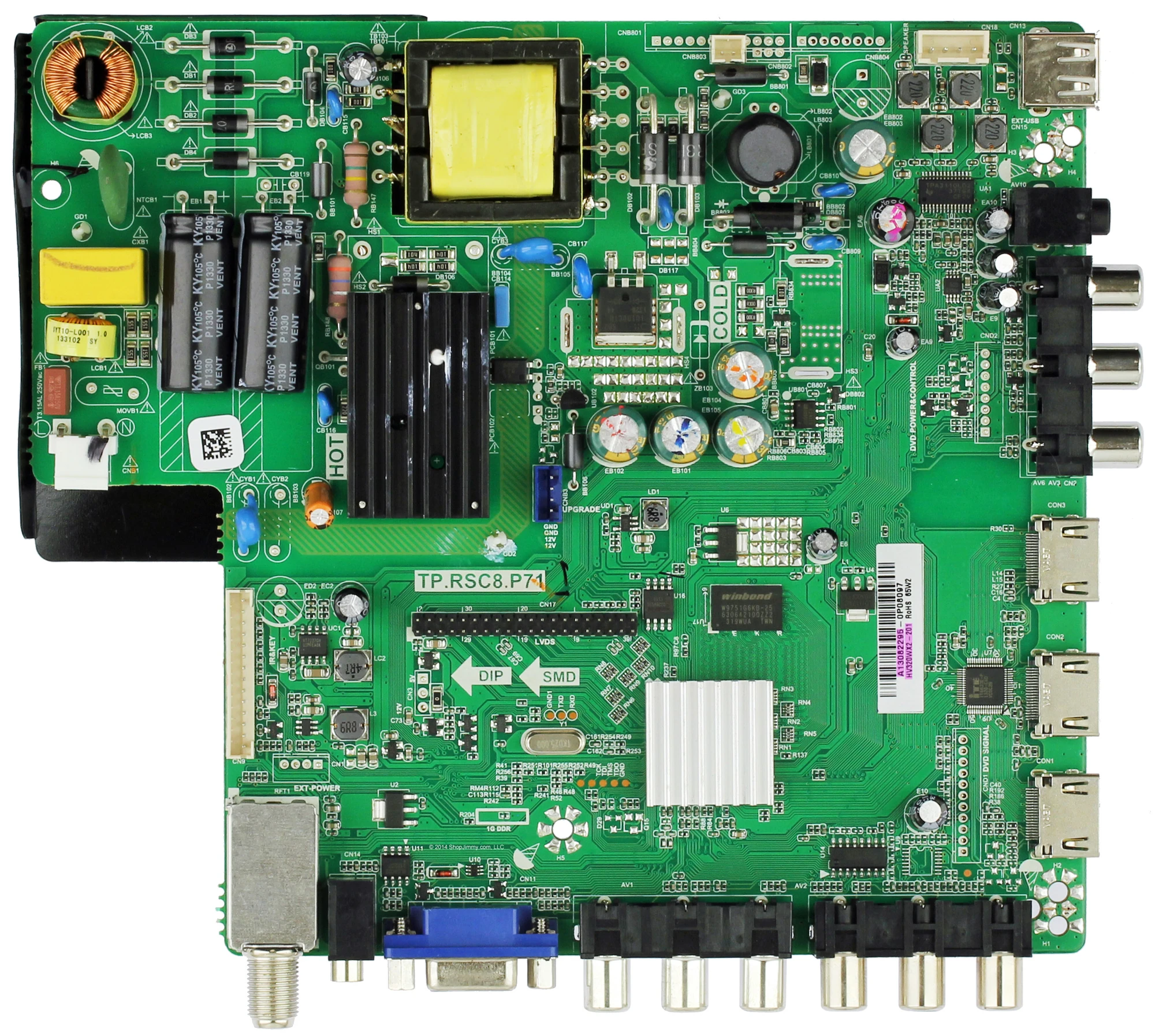 Carte D'alimentation Sceptre X322BV-HD - Pièce Détachée 6021010181 - Neuve