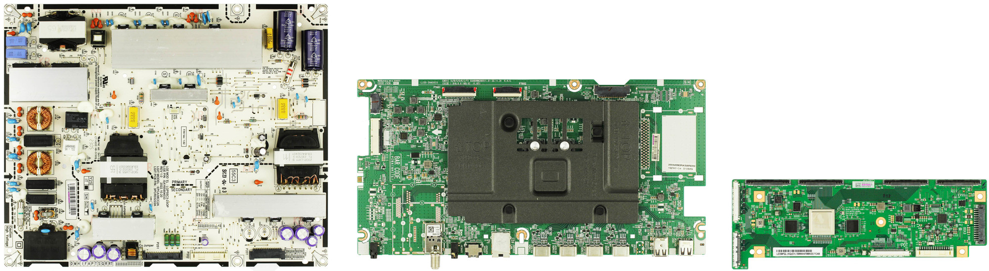 LG OLED55C3PUA.DUSQLJR Complete LED TV Repair Parts Kit