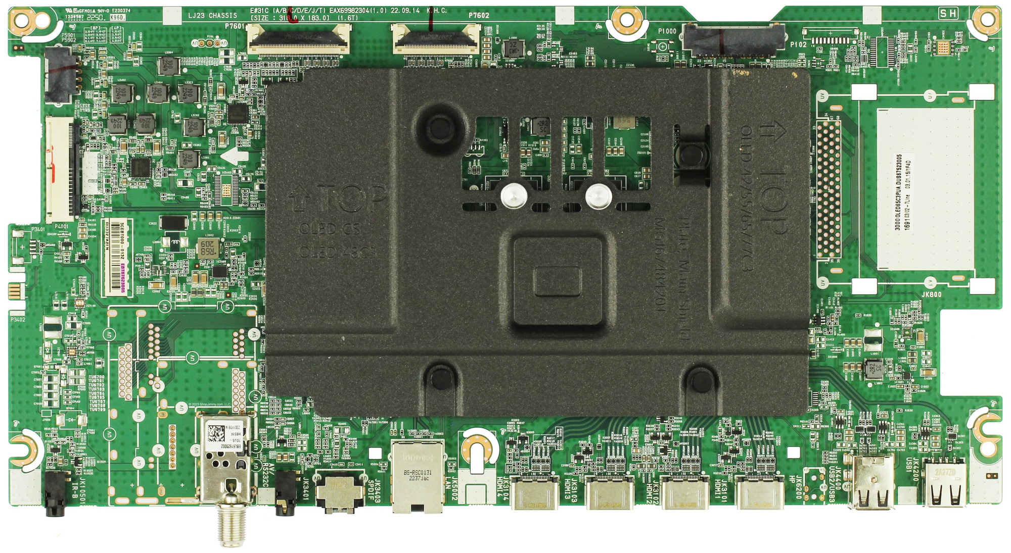 LG EBT67523005 Main Board for OLED65C3PUA.DUSQLJR