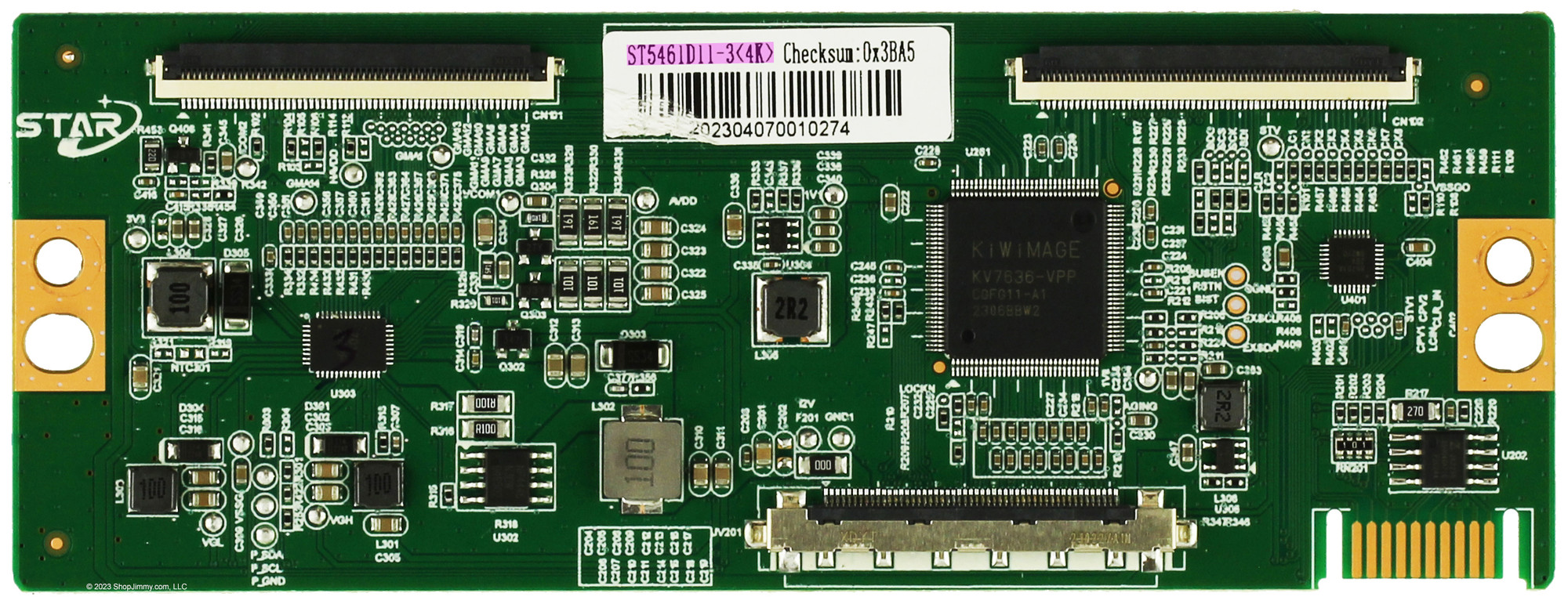Westinghouse ST5461D11-3(4K) T-Con Board - 55