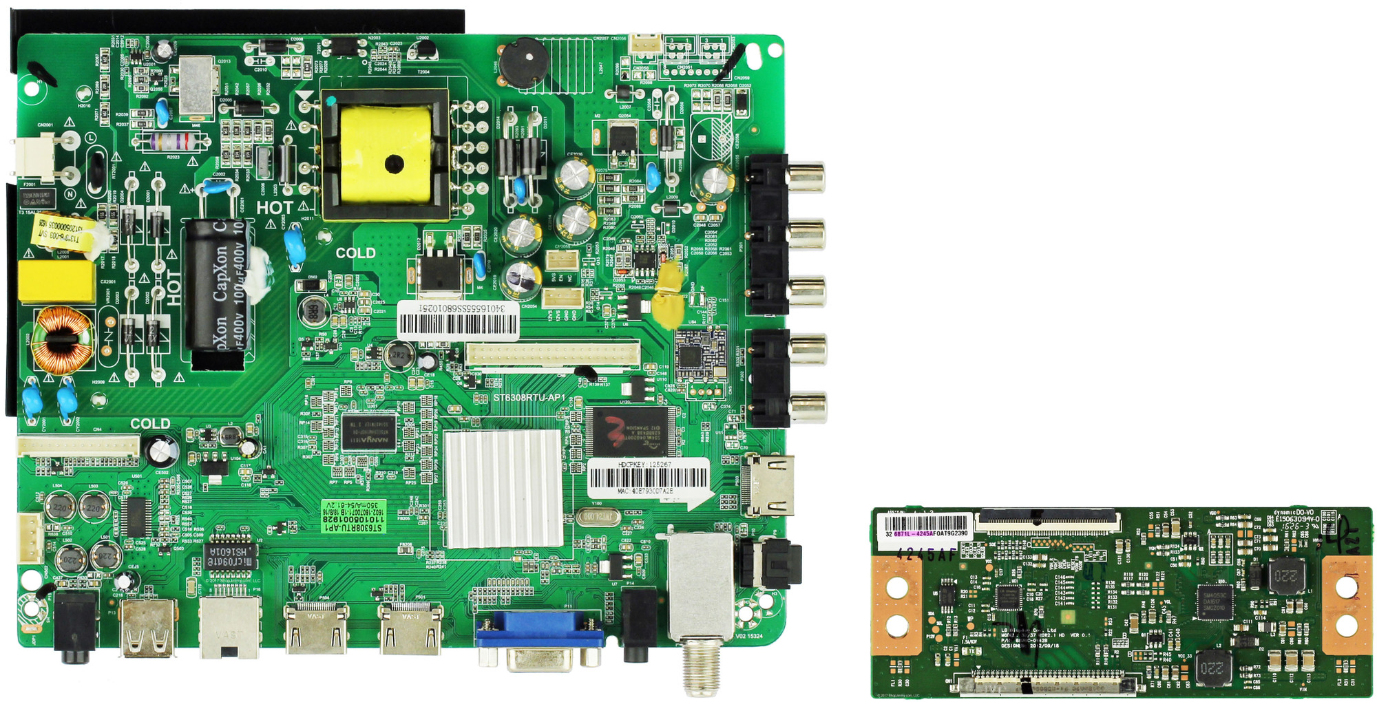 Element ELST3216H Complete TV Repair Parts Kit (H6E0M SerialSee note)