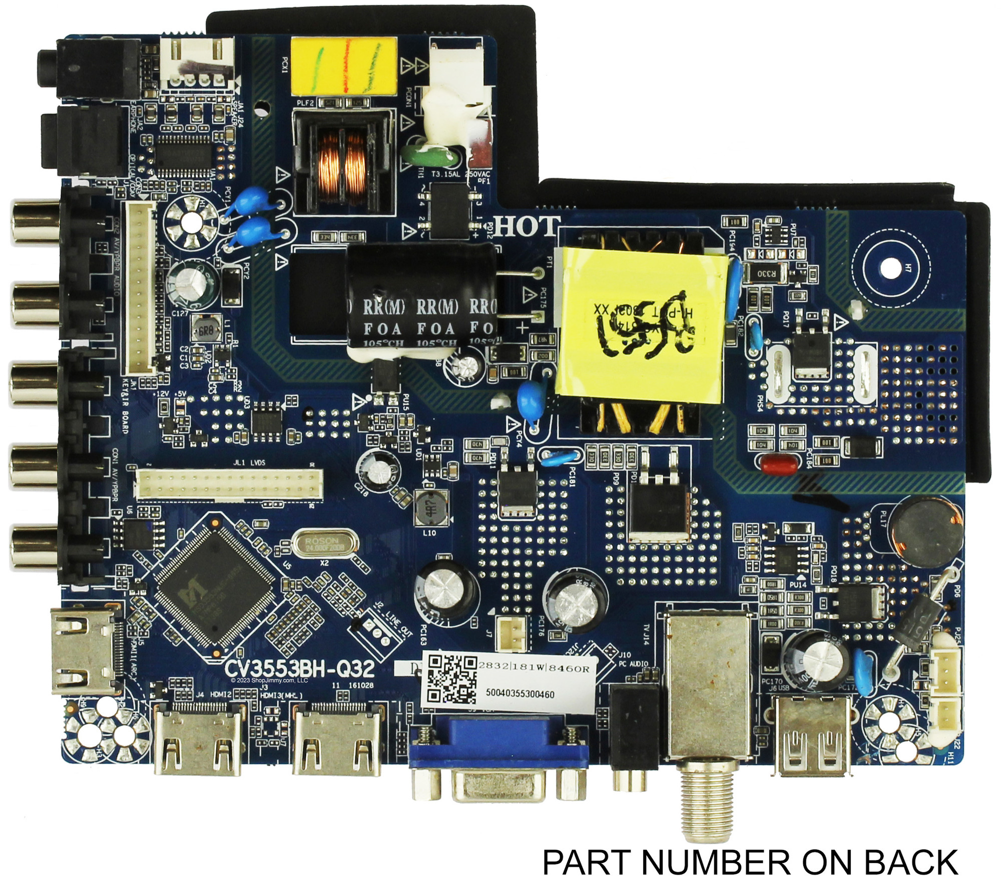 ienowaTVボード Element E18022-HK Main Board/Power Supply for ELEFW328