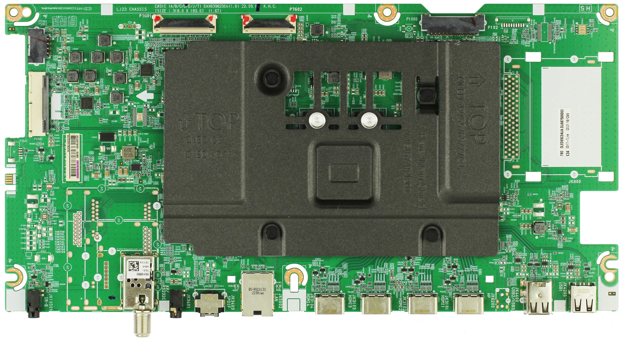 LG EBT67509302 Main Board for OLED65C3AUA.DUSQLJR