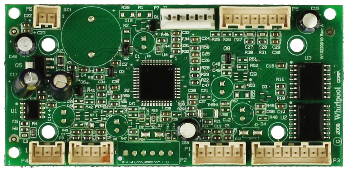 Whirlpool Refrigerator W10184634 LED Control Board