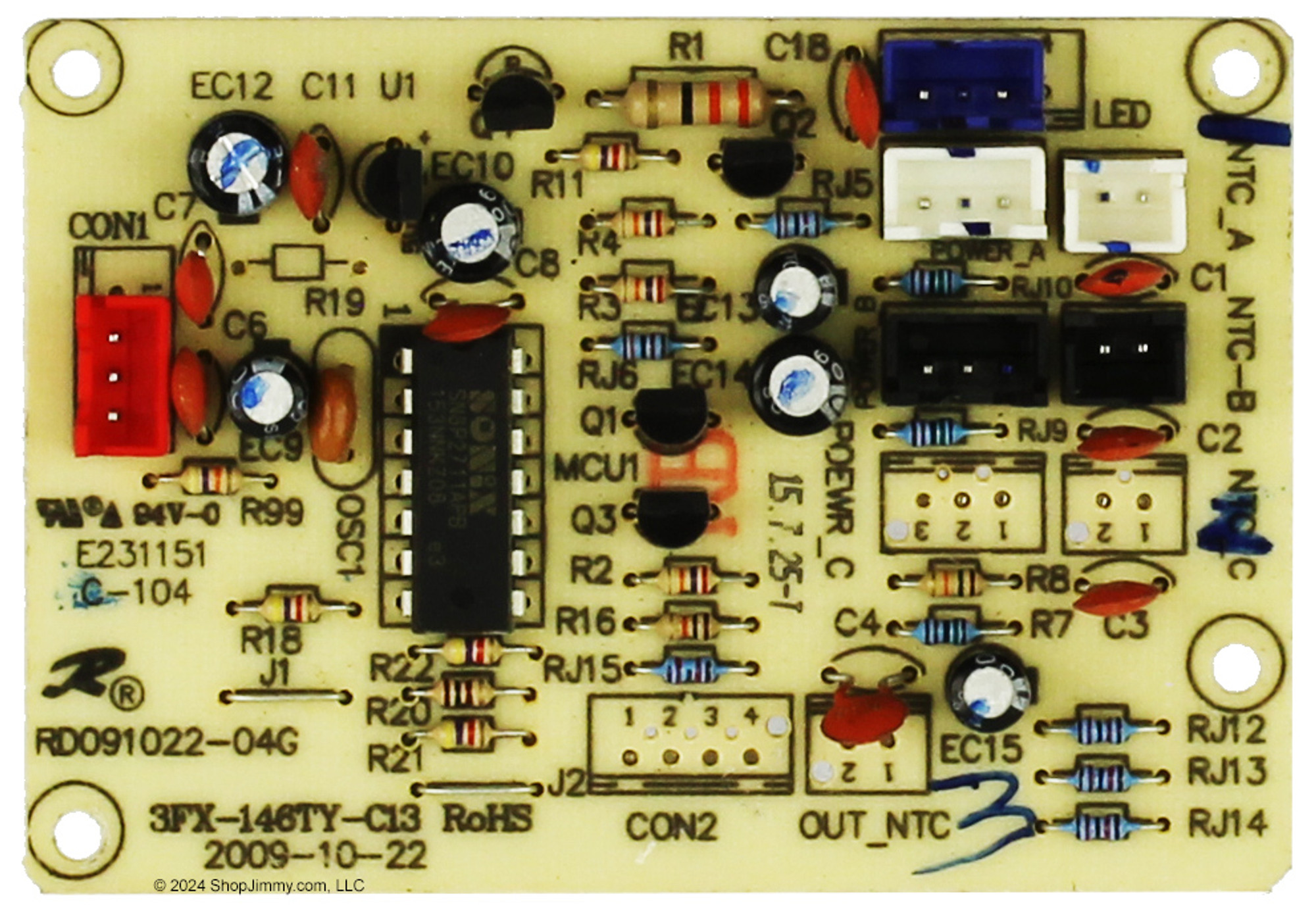 Haier - 0329 Haier Wine Cooler 41309164 Control Board