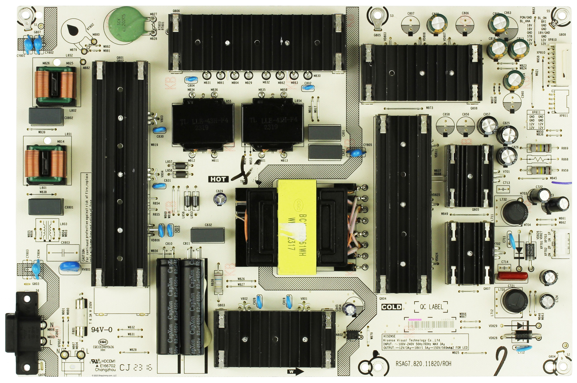 Hisense 320746 Power Supply / LED Driver Board