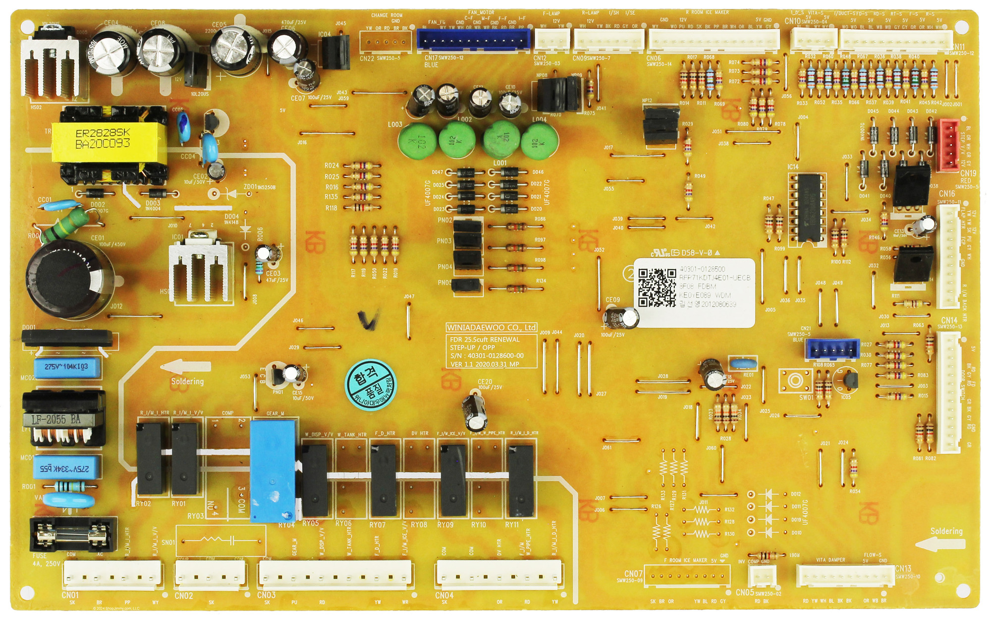 Kenmore Refrigerator 40301-0128500 Control Board