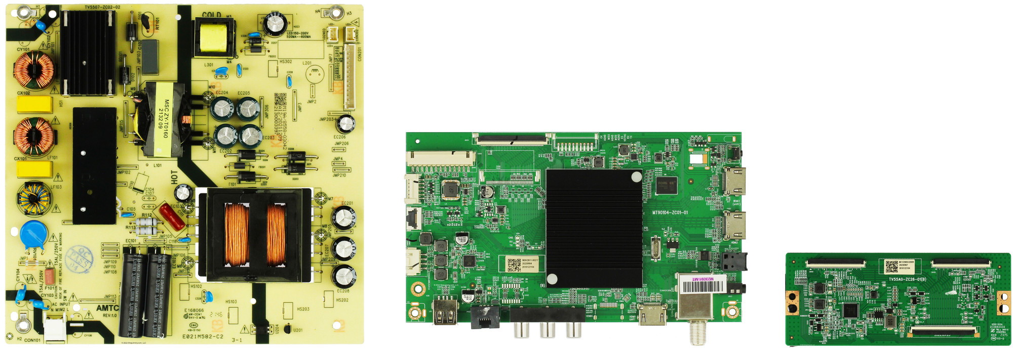 ONN 100012587 TV Repair Parts Kit -Version 20