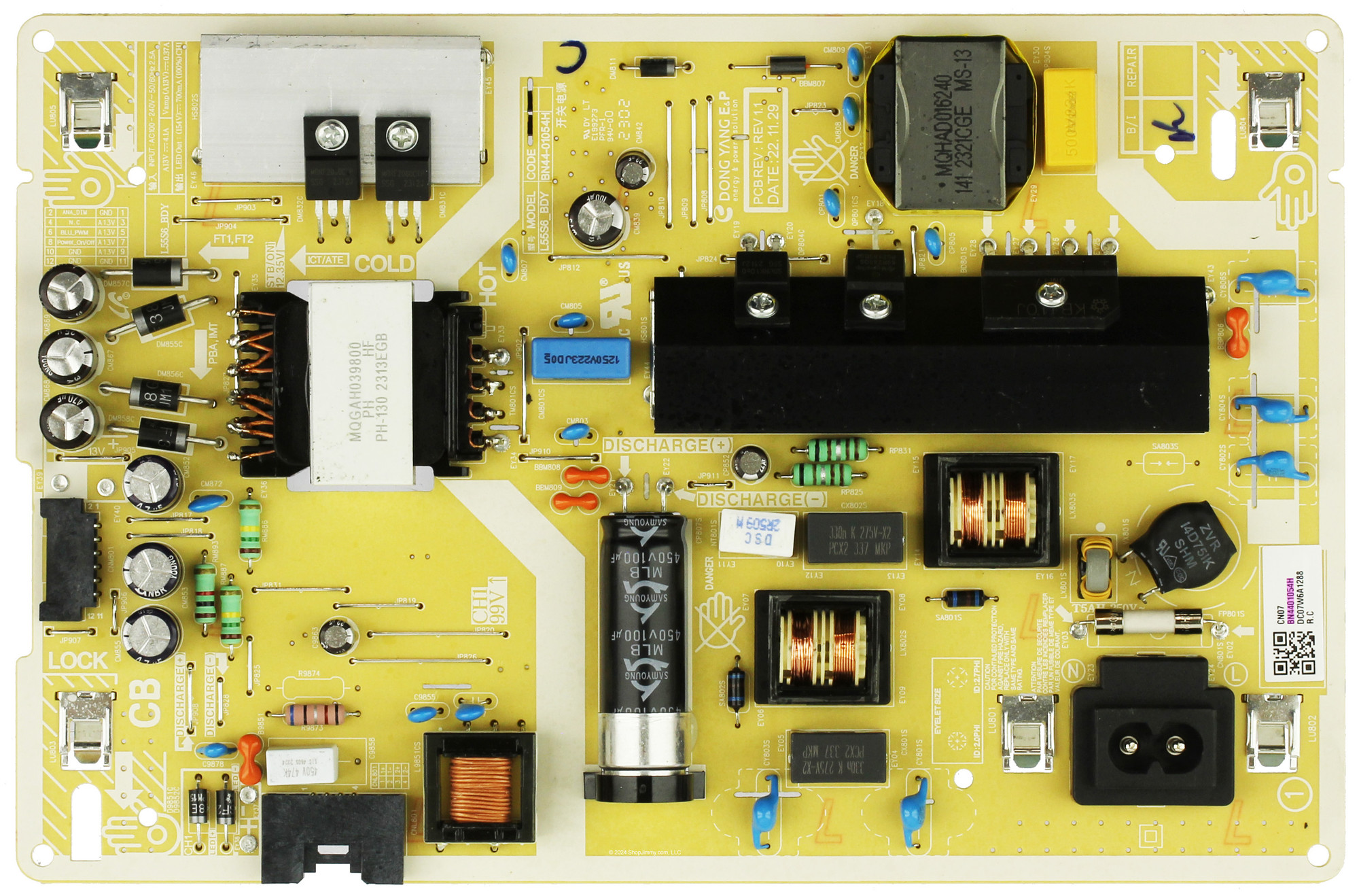 Samsung BN44-01054H Power Supply / LED Board
