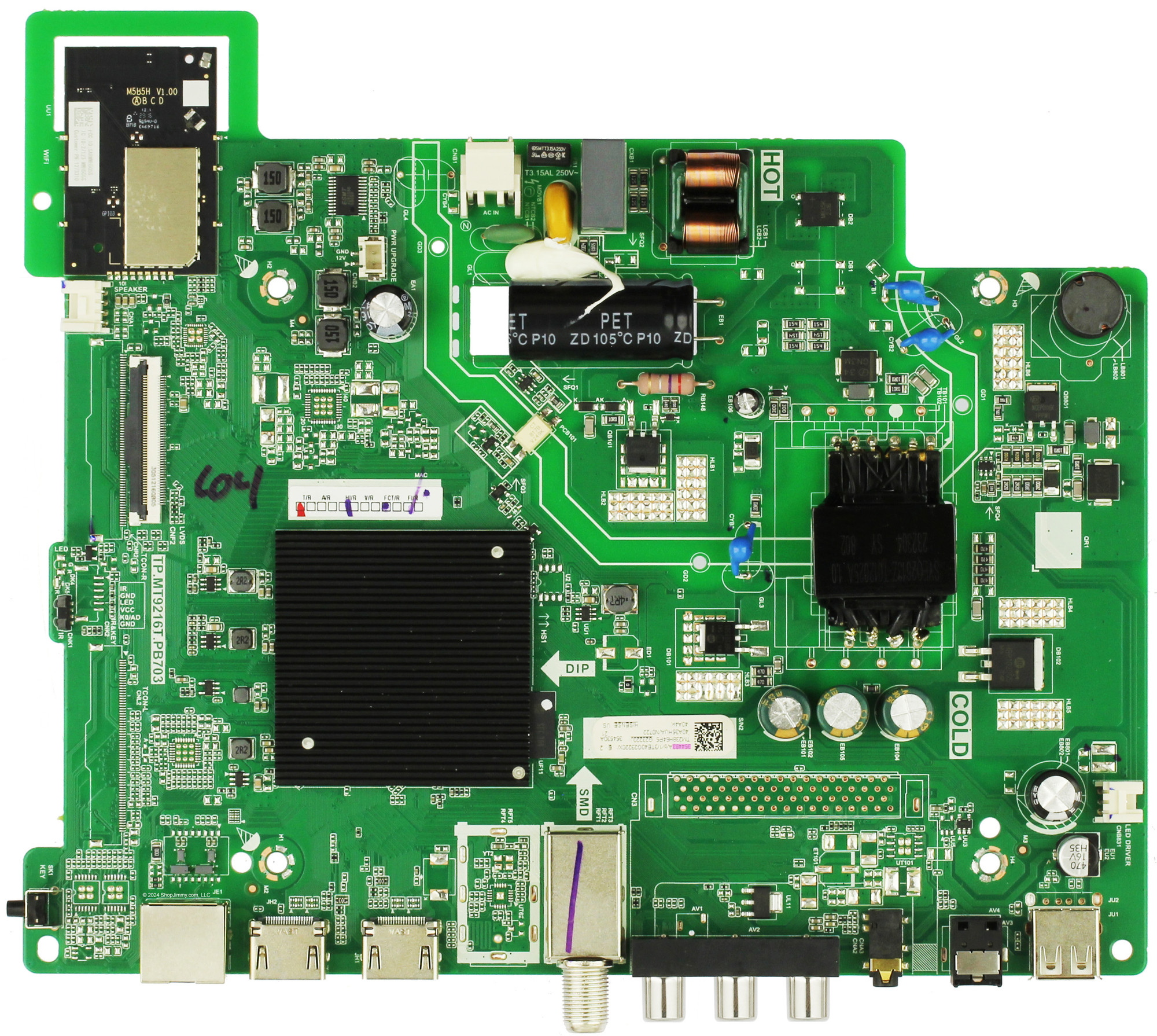 Hisense Main Board/Power Supply 354483 354530 for 40A4K