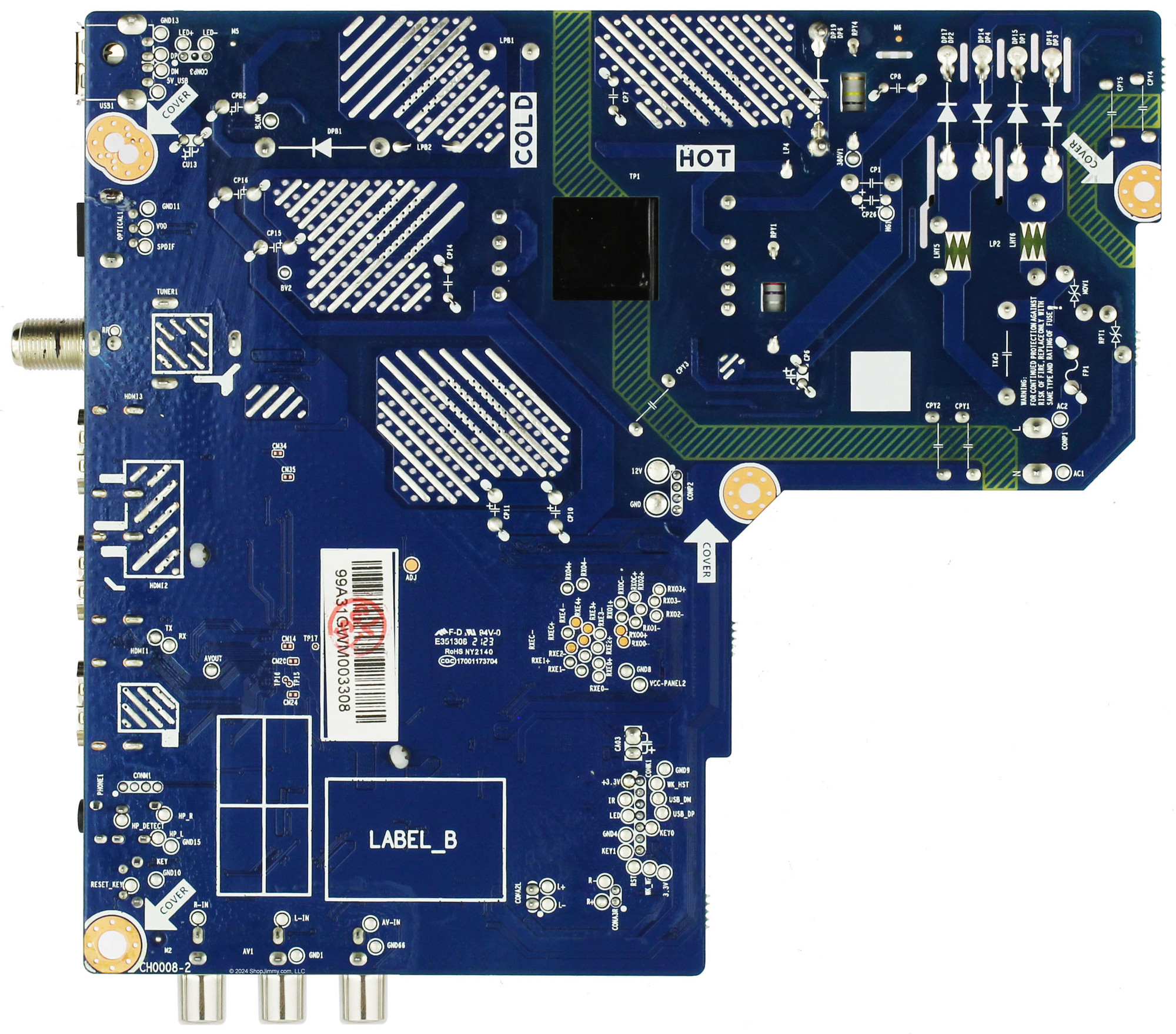 Philips MB-M9011-P-CL-0001 Main Board for 40PFL6533/F7