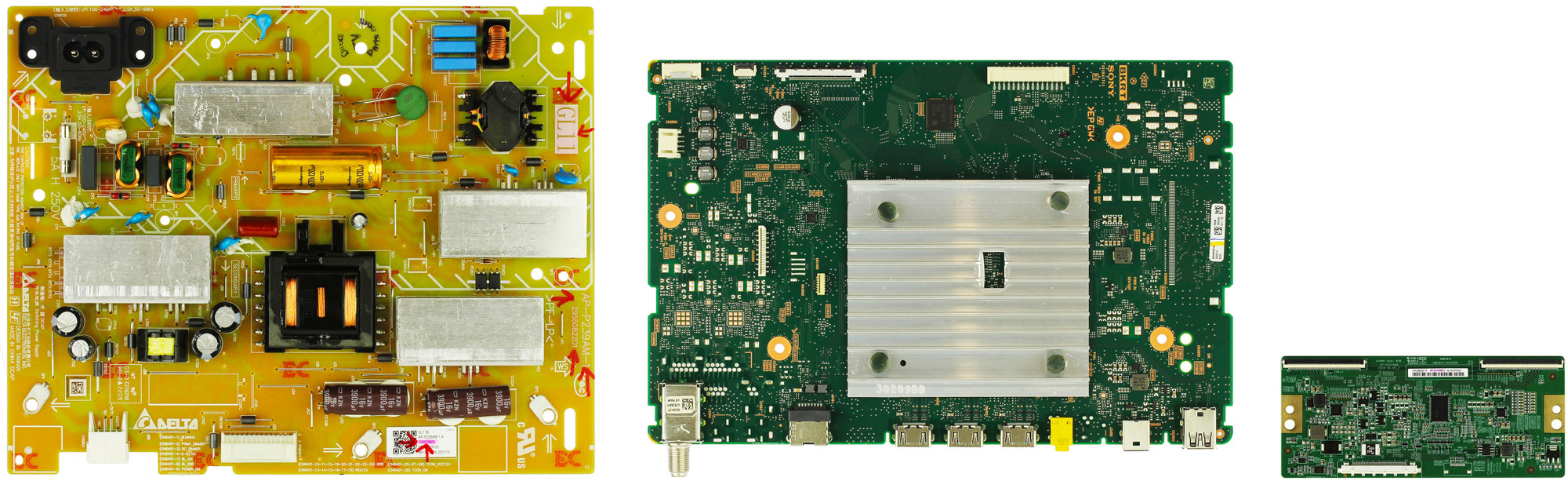 Sony KD-43X77L Complete LED TV Repair Parts Kit