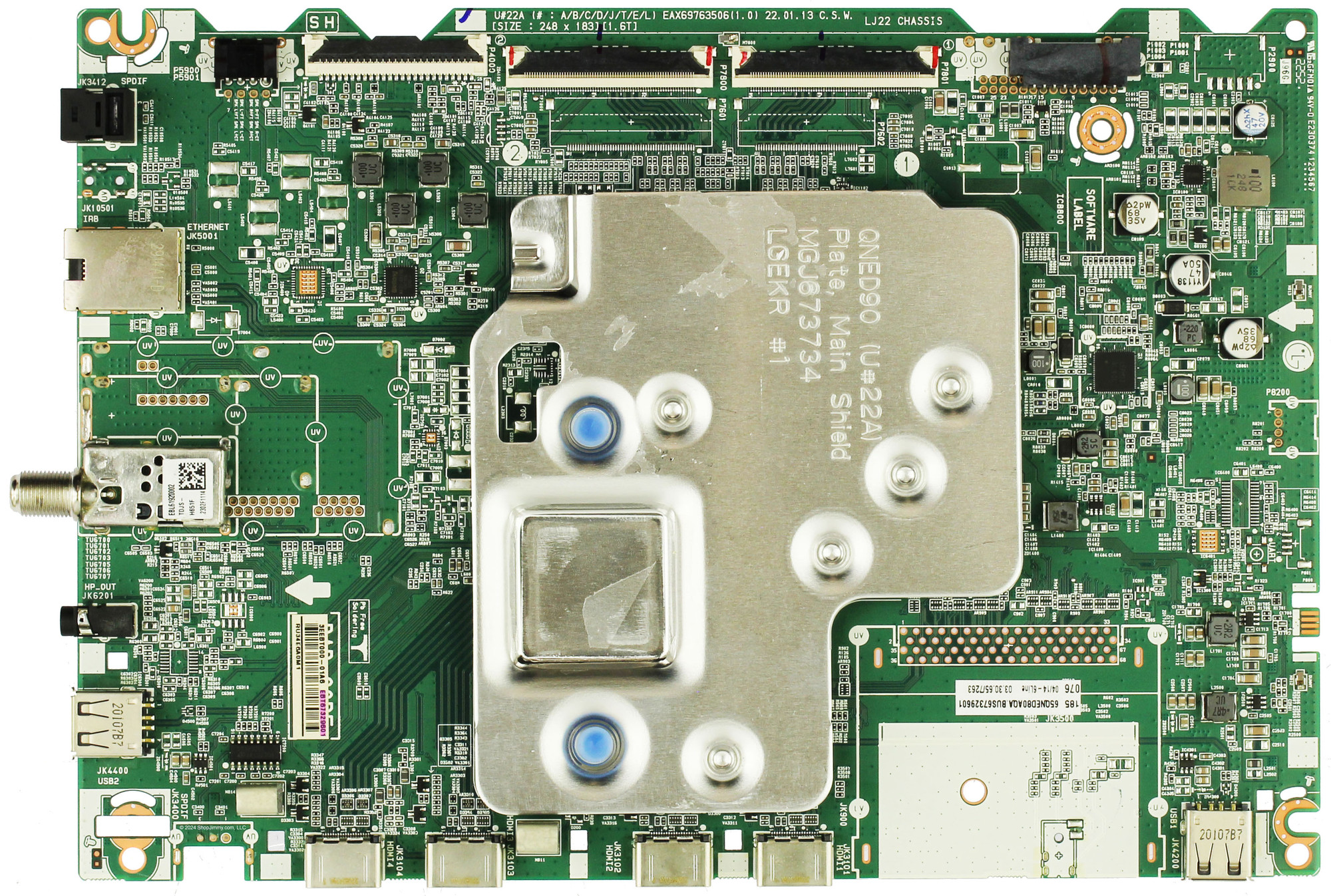 LG EBT67329601 Main Board for 65QNED80AQA.BUSYLKR