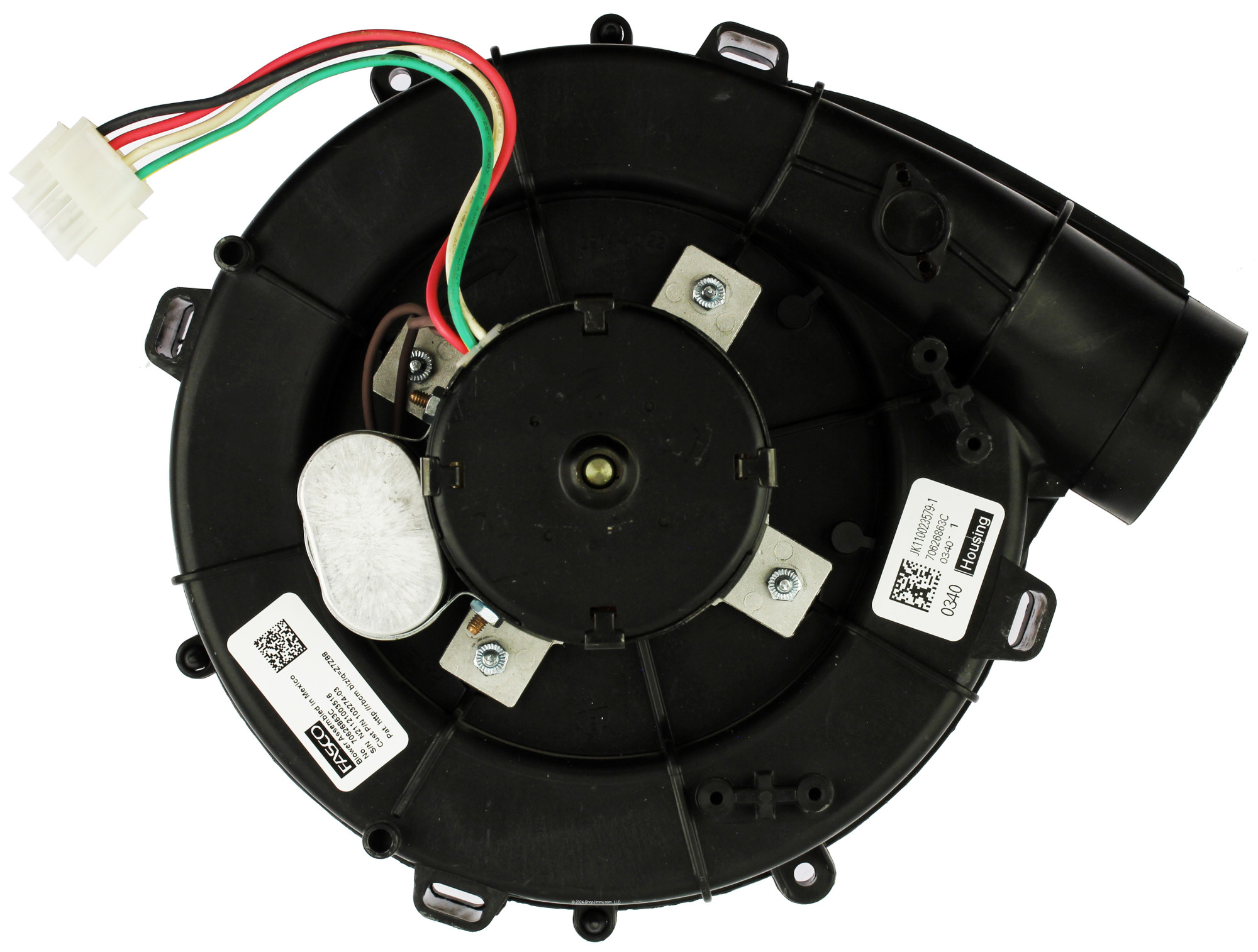 Lennox Fasco 70626863C Furnace Draft Inducer Blower Assembly