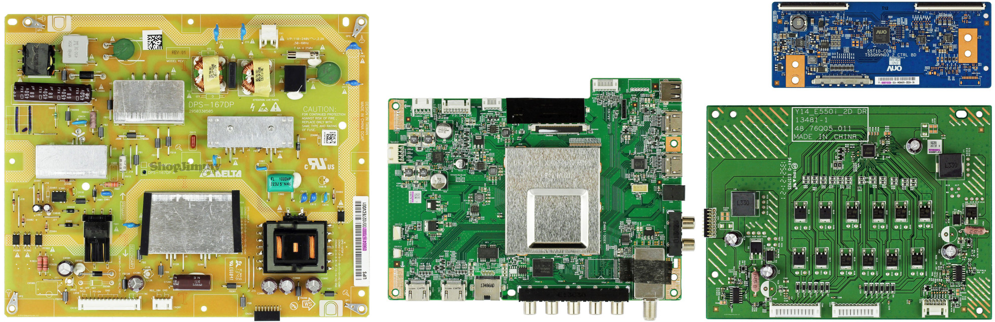Vizio 056.04167.1061 Power Supply Board for E550I-B2