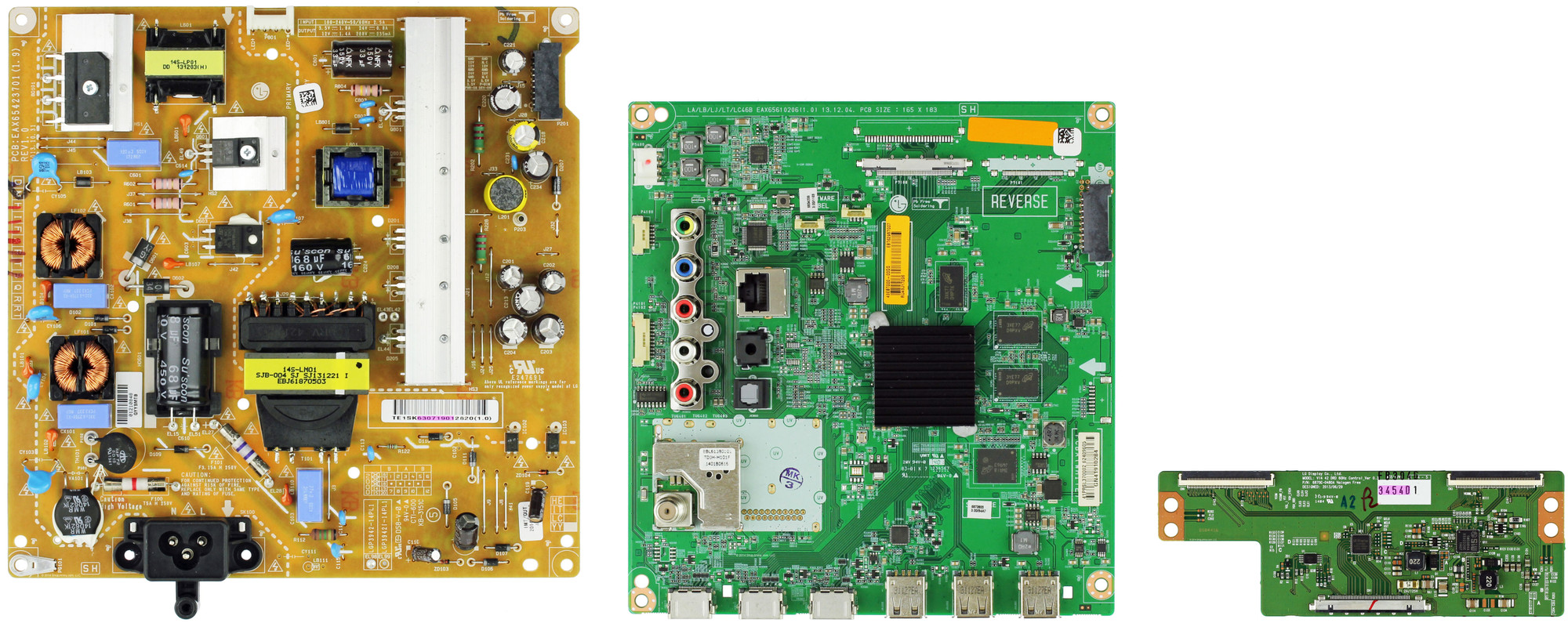LG 42LB5800-UG.AUSWLJR Complete TV Repair Parts Kit - K1