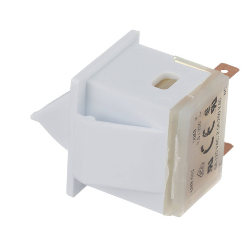 Electrolux 216822901 216822900 Switch,light/lamp,ramp,white