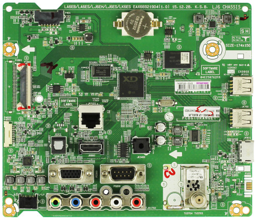 LG EBT64315623 Main Board for 55LW640S