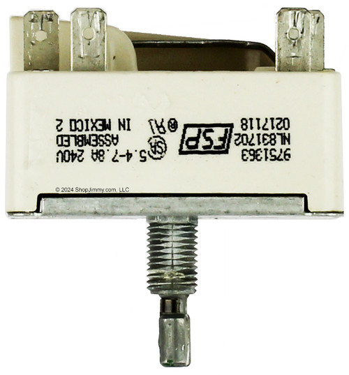 Whirlpool WP9751363 9751363 Infinite Switch