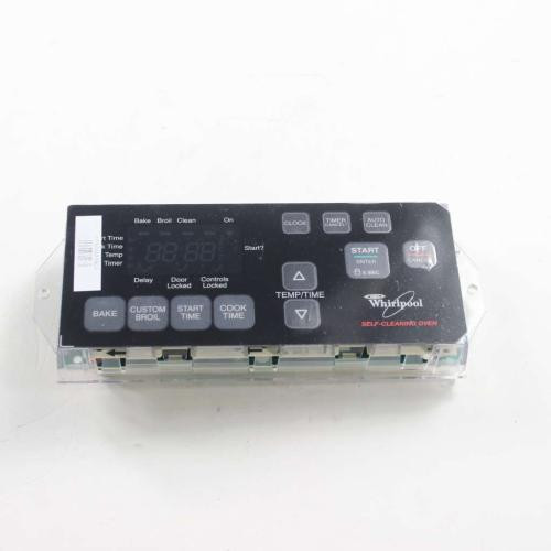 Whirlpool Range 8524300 6610394 Control Board - Black Overlay