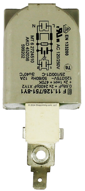 Maytag Washer 6 2724510 Noise Filter