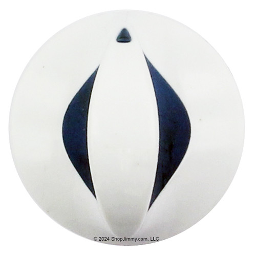 Amana Whirlpool Washer 40013301W KIP 5A94 Knob - White/Blue