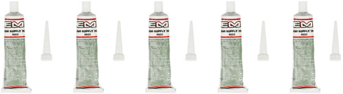 EMI Supply EMI5005 Food Grade Silicone Sealant RTV, Clear 2.8oz LOT OF 5 TUBES