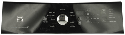 Whirlpool Dryer W11098829 Control Panel